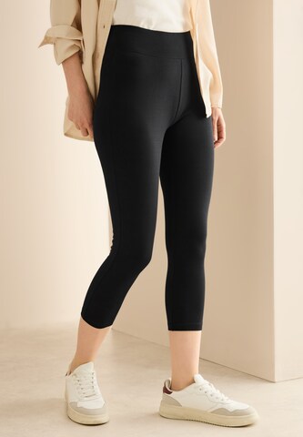 CECIL Skinny Leggings in Black: front