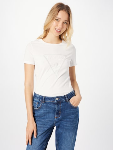 GUESS Shirt 'Angelina' in Wit: voorkant