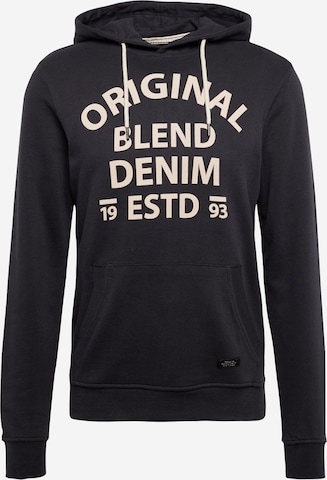 BLEND - Sudadera en negro: frente