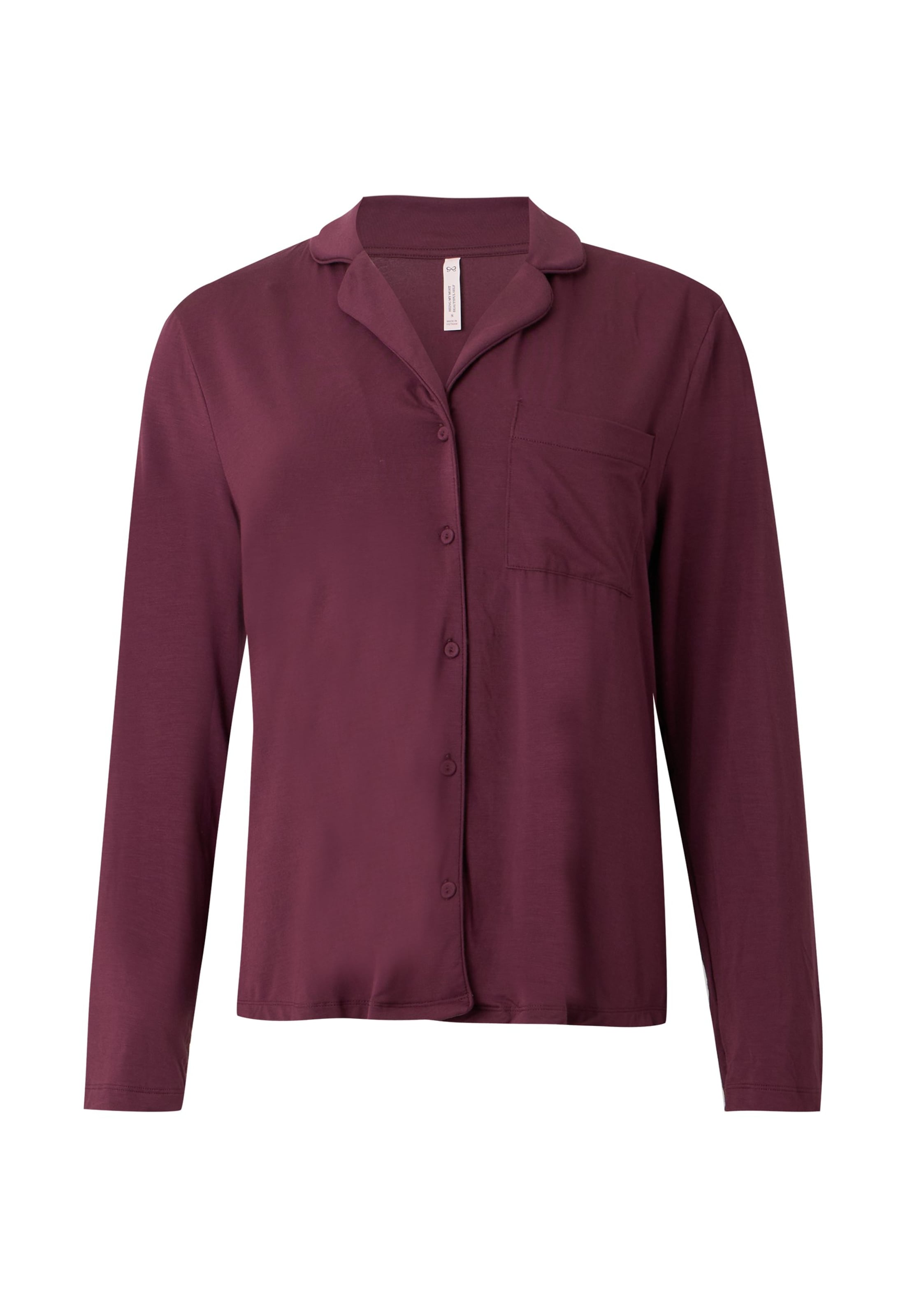 Hunkemöller Pajama Shirt 'Essential' in Purple: front