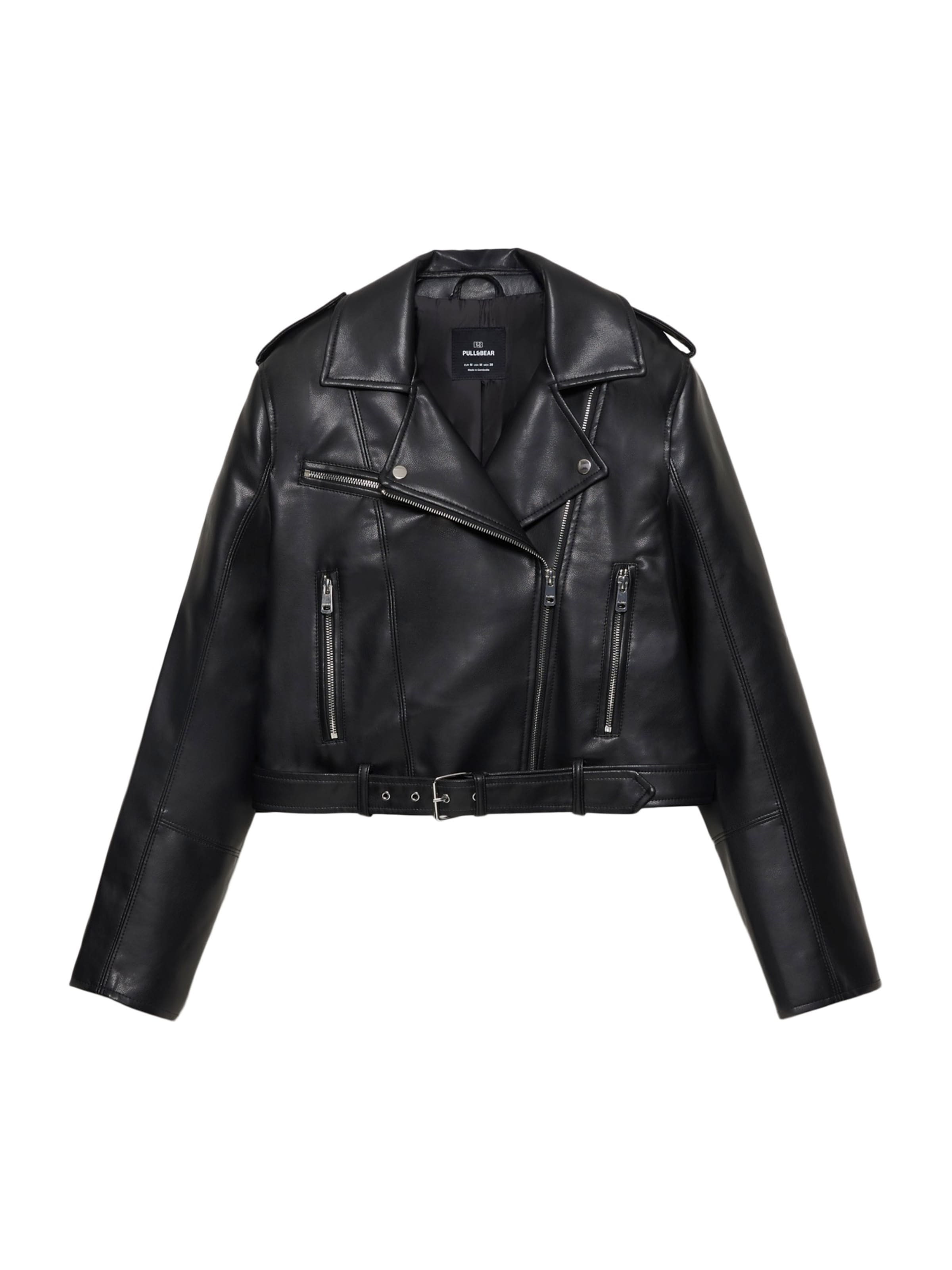 Pull&Bear Between-season jacket in Black, Item view