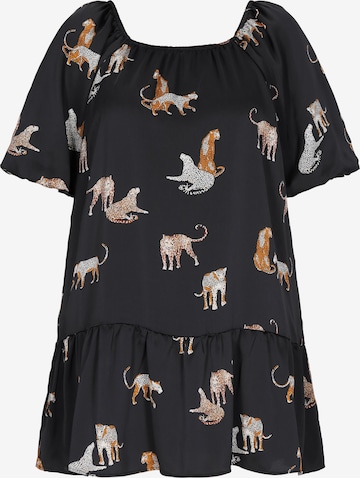 NAEMI Kesämekko värissä musta: etupuoli