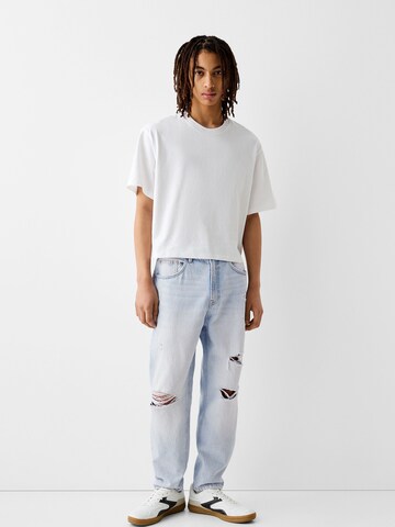 Bershka Loose fit Jeans in Blue