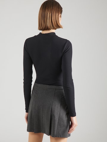 ABOUT YOU Shirt bodysuit 'Carmen' in Black