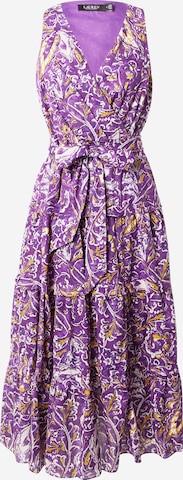 Robe Lauren Ralph Lauren en violet : devant