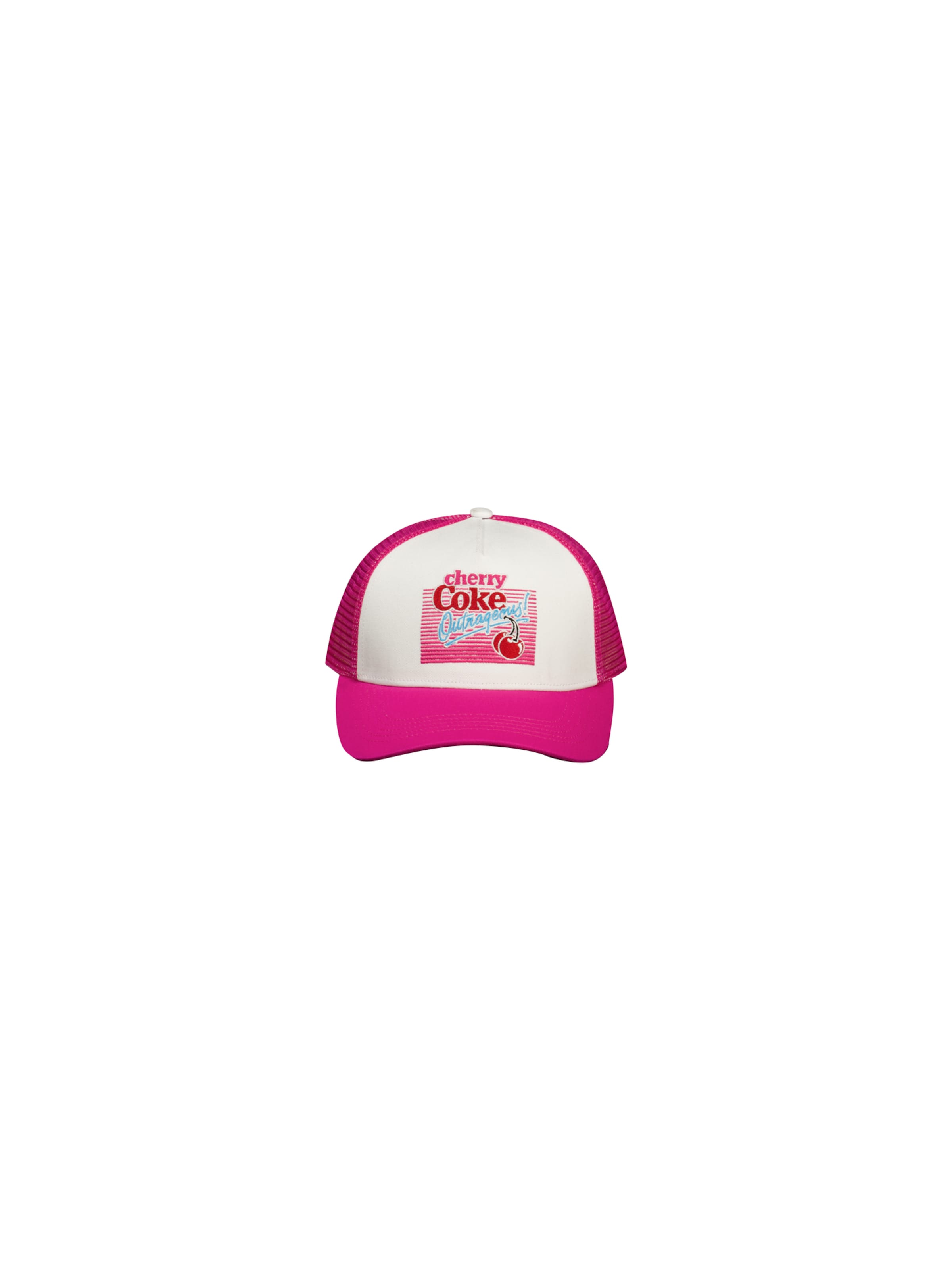 Casquette ' VIBES ' Deeluxe en rose : devant