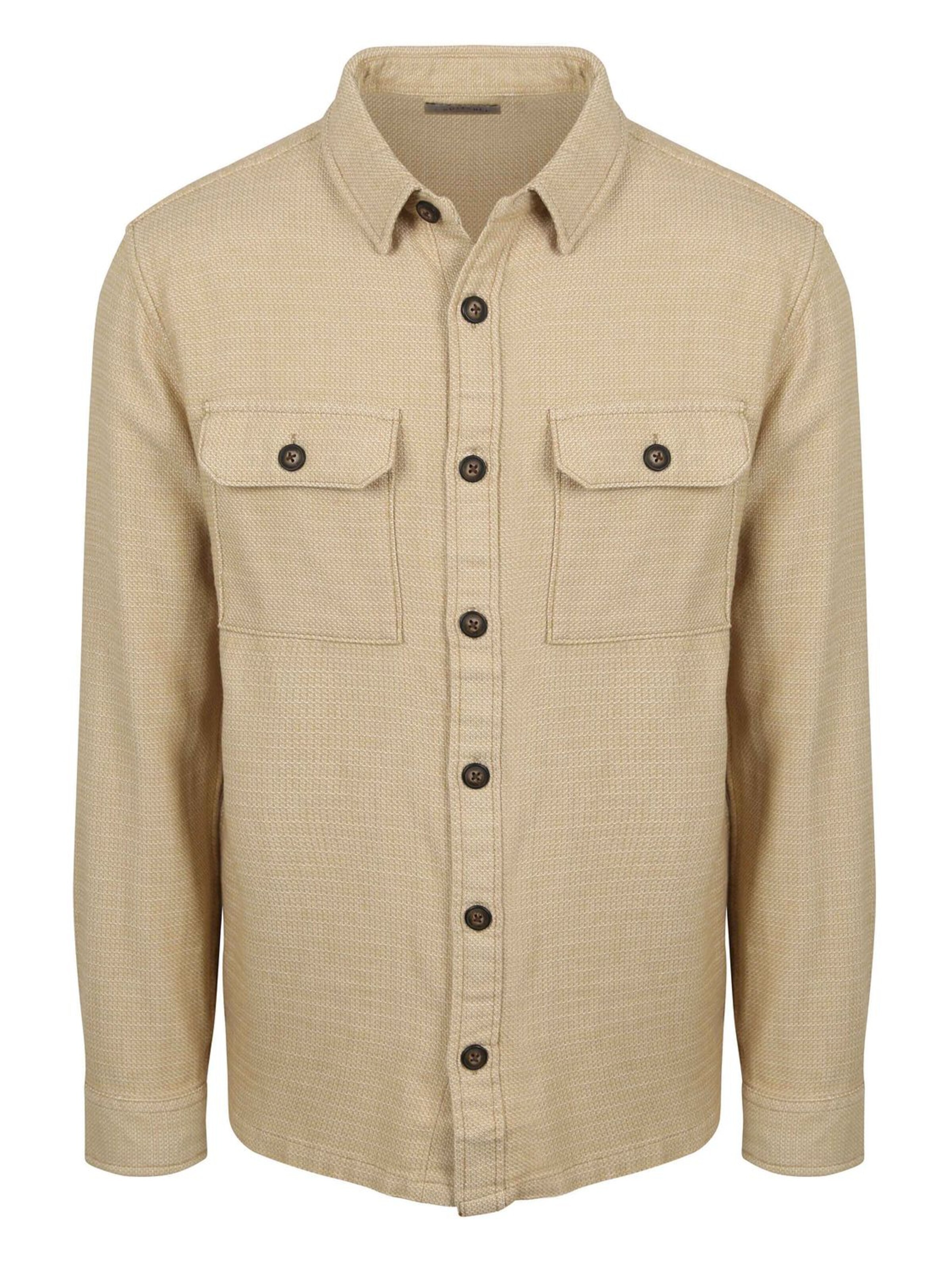 Suitable Between-Season Jacket in Beige: front