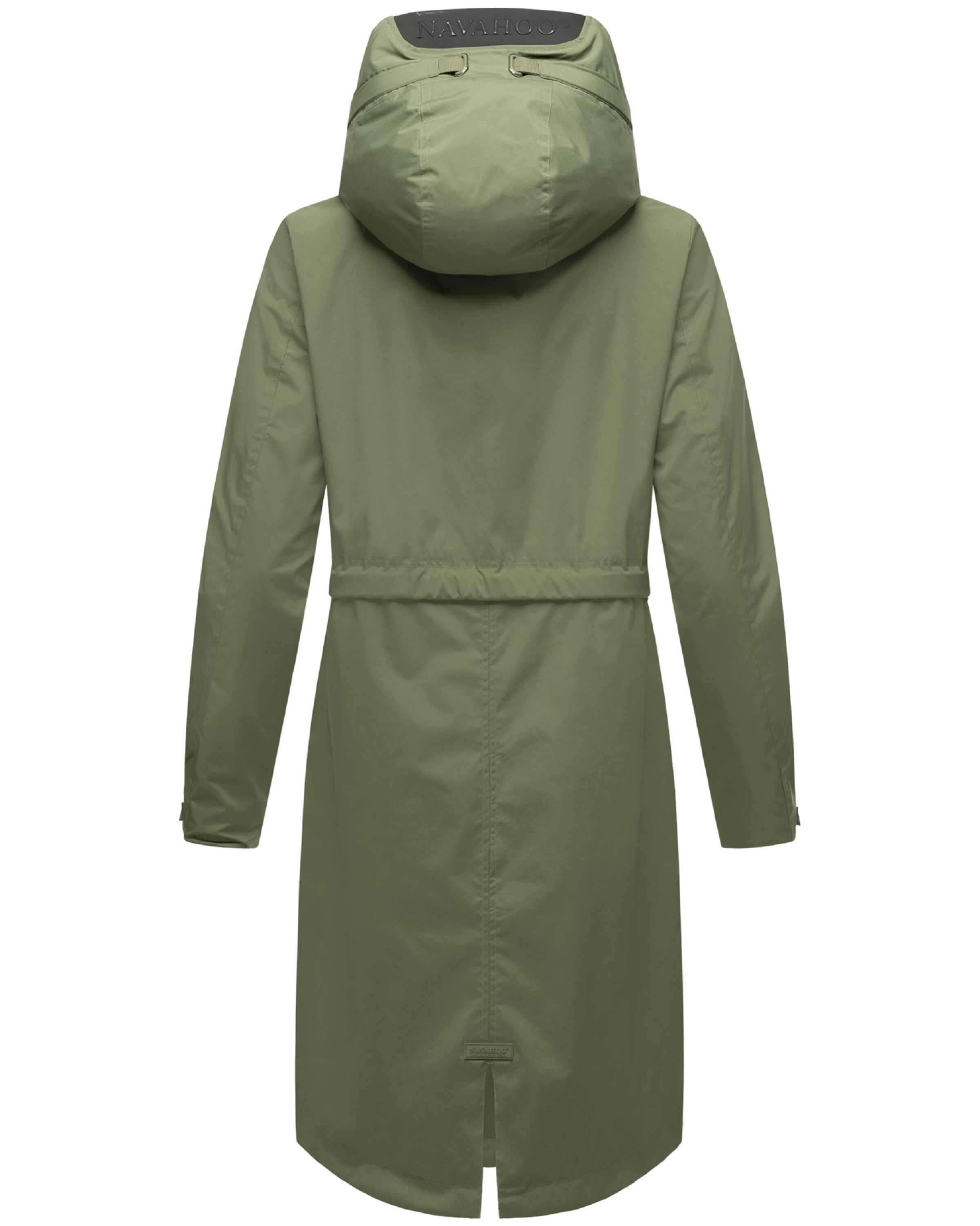 NAVAHOO Λειτουργικό παλτό 'Silberperlee' σε πράσινο