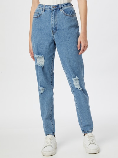 Jeans Missguided pe albastru denim, Vizualizare model