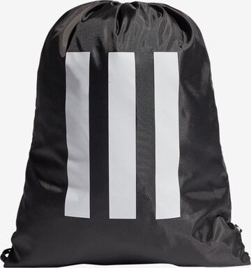 ADIDAS PERFORMANCE Athletic Gym Bag in Black: front