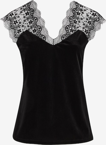 juoda WE Fashion Marškinėliai: priekis