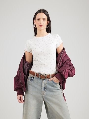 LEVI'S ® Тениска 'DRY GOODS' в бяло: отпред