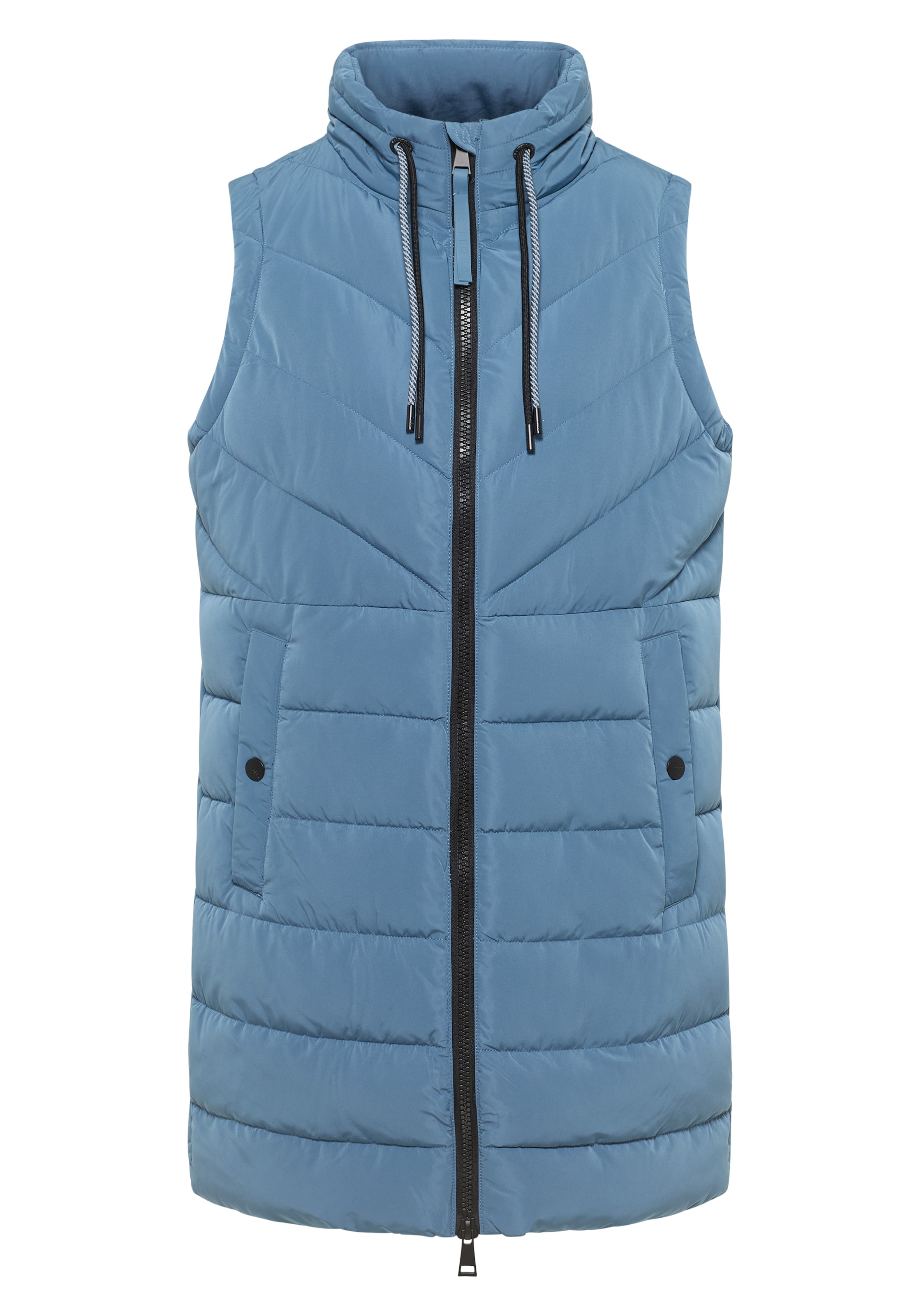 CECIL Vest in Blue: front