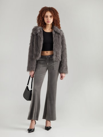 Juicy Couture - Acampanado Pantalón 'LAYLA' en gris