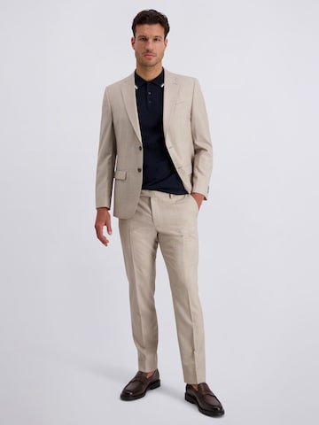 PIERRE CARDIN Slimfit Broek 'Ryan' in Beige