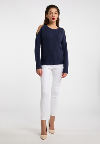 faina Sweater 'Tuxe' in Blue