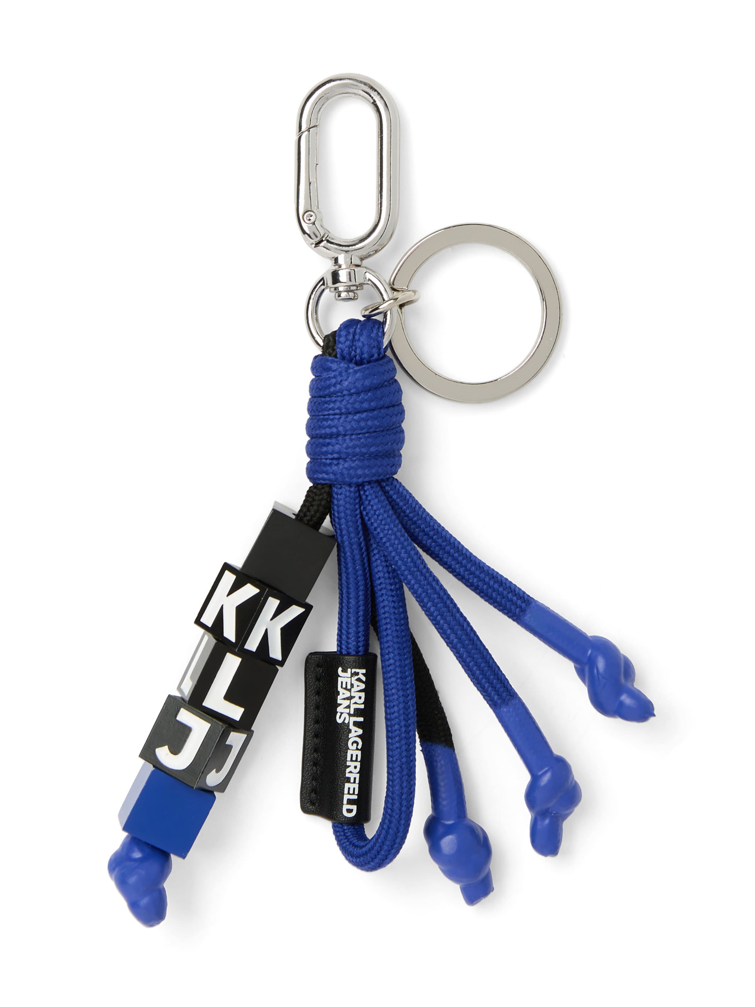 KARL LAGERFELD JEANS Obeski za ključe | modra barva
