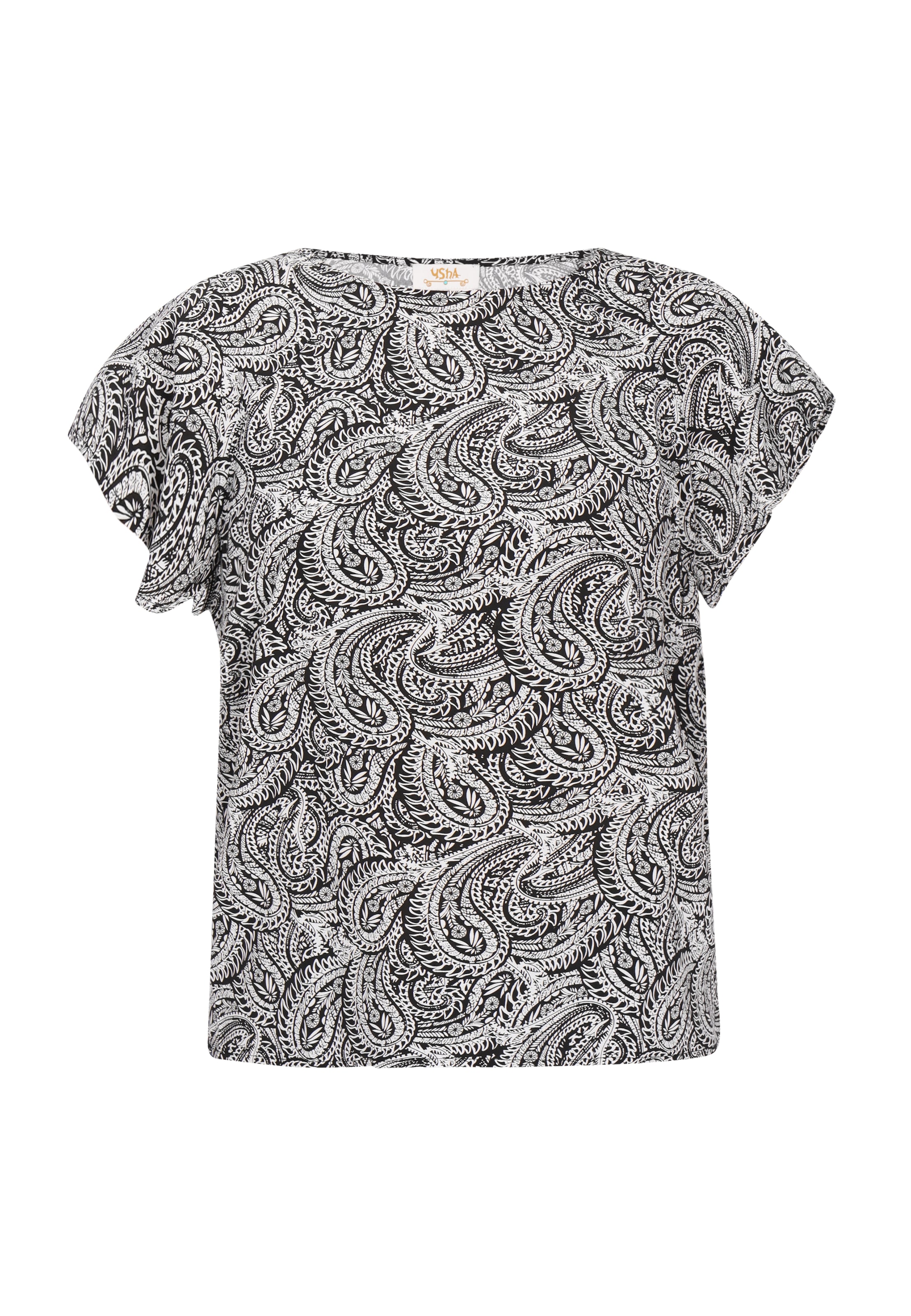 Gaya Блузка 'Fashion Look' в Черный: спереди