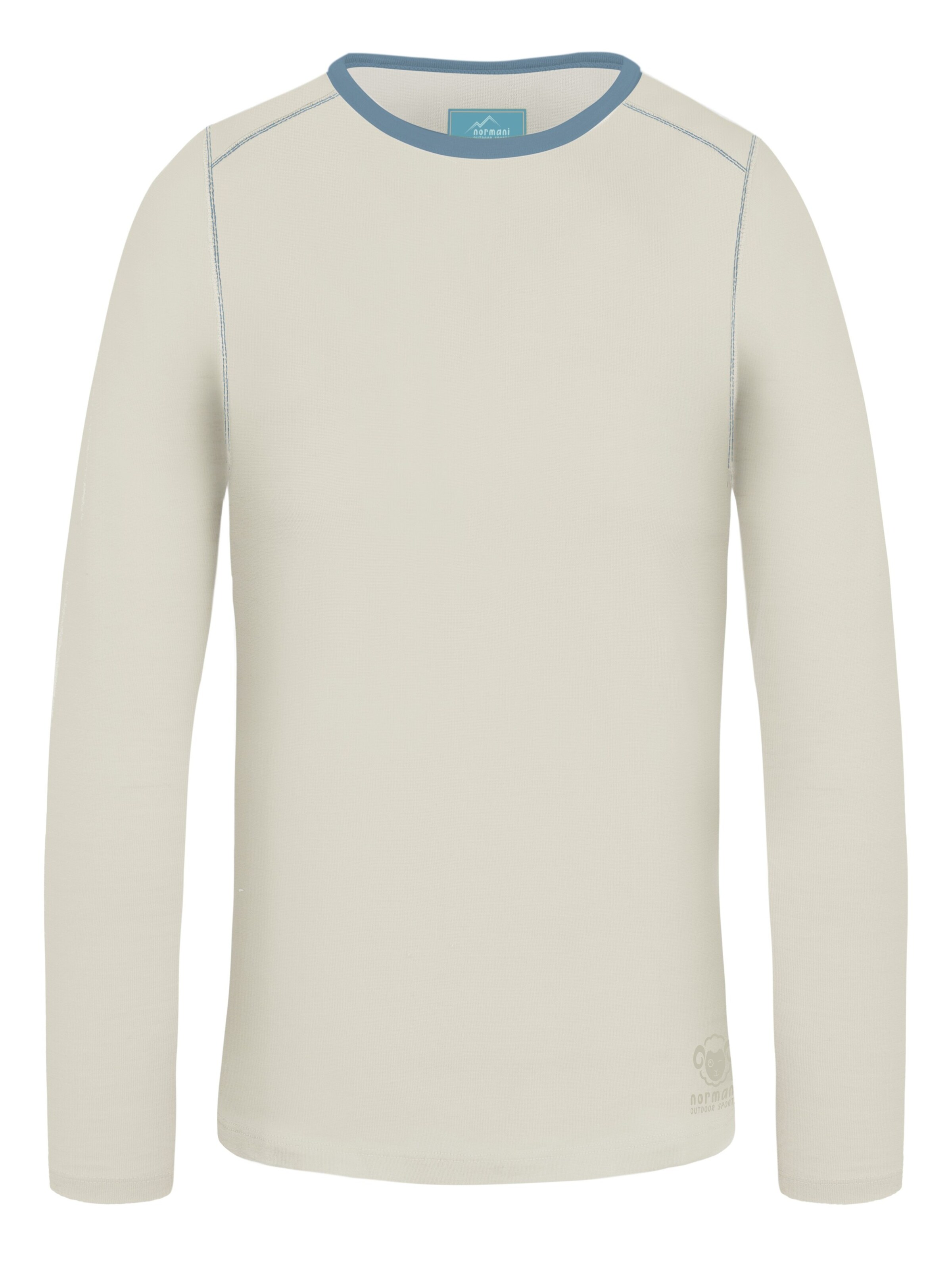 Maillot de corps 'Bilingurr' normani en blanc : devant