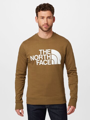 THE NORTH FACE Regular fit Sweatshirt in Groen: voorkant