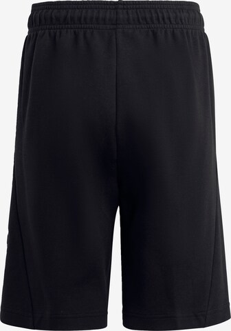 ADIDAS SPORTSWEAR Loosefit Sportbroek 'Future Icons Logo 8-Inch' in Zwart