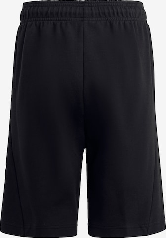 ADIDAS SPORTSWEAR Loose fit Sports trousers 'Future Icons Logo 8-Inch' in Black