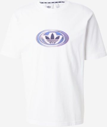 ADIDAS ORIGINALS Shirt '90s' in White: front