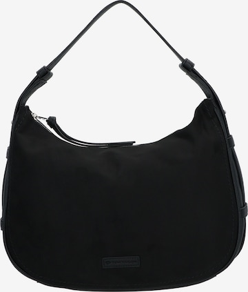 TOM TAILOR Schoudertas 'Lysa' in Zwart: voorkant