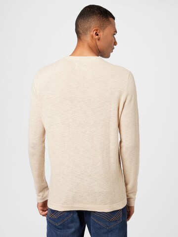 Pull-over TOM TAILOR en beige