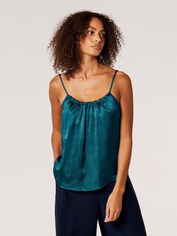 Apricot Top in Green: front