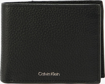 Calvin Klein Denarnica | črna barva: sprednja stran