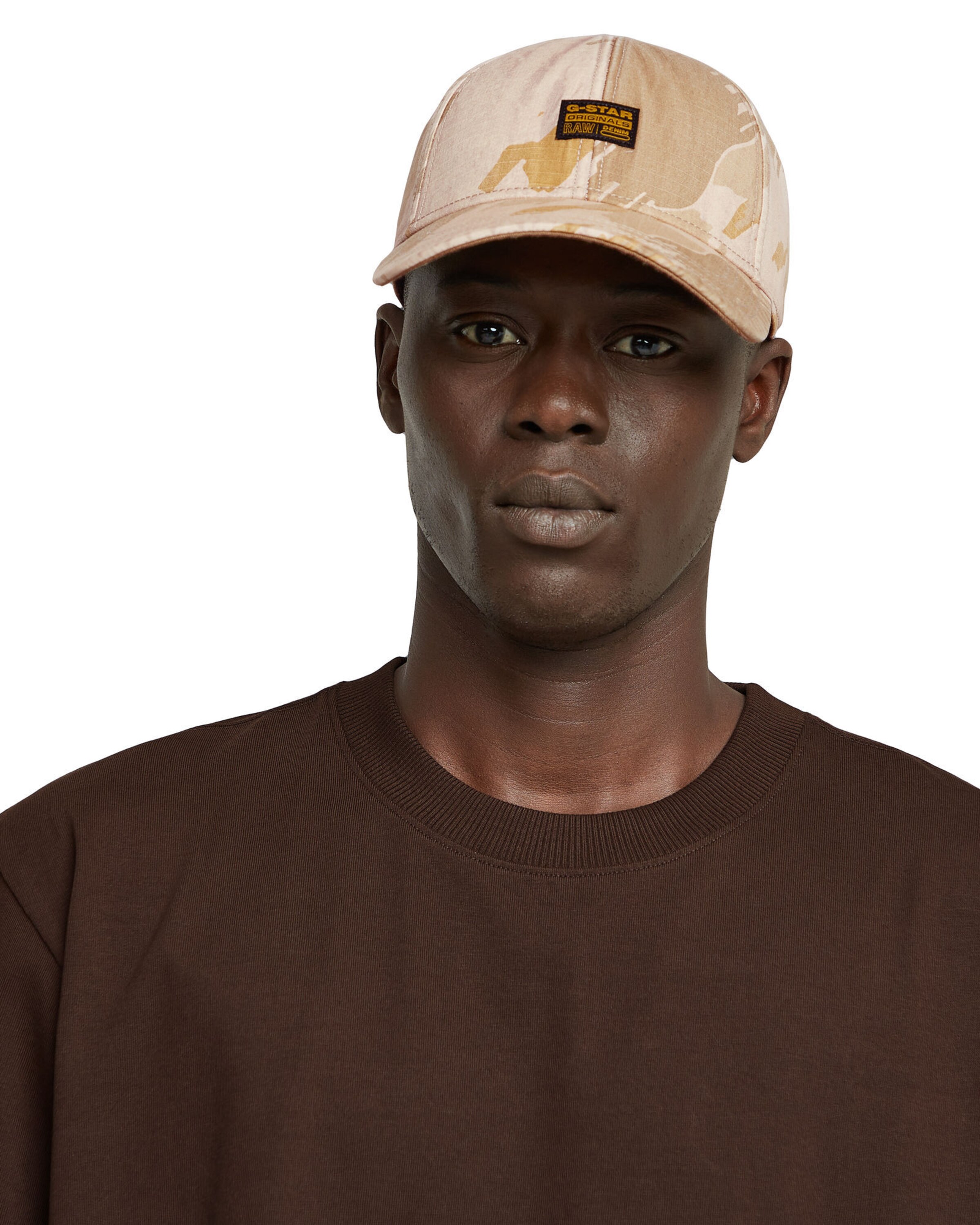 G-STAR T-Shirt 'Essential' in Braun