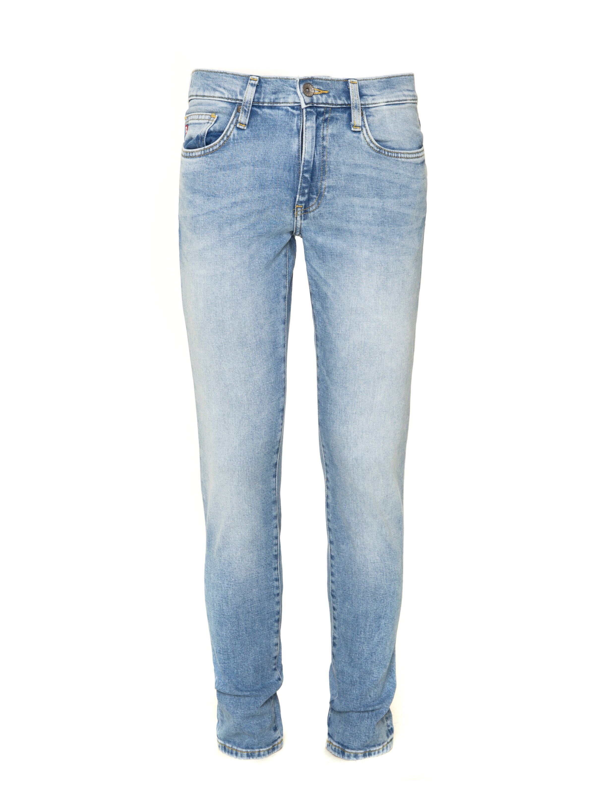 BIG STAR Slimfit Jeans 'Terry' in Blauw: voorkant