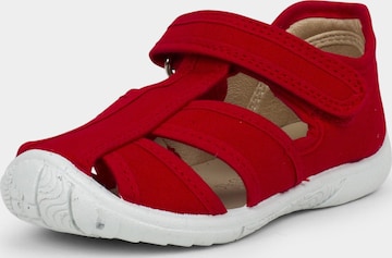 Pisamonas First-step shoe in Red: front