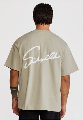 SikSilk - Camisa em verde: frente