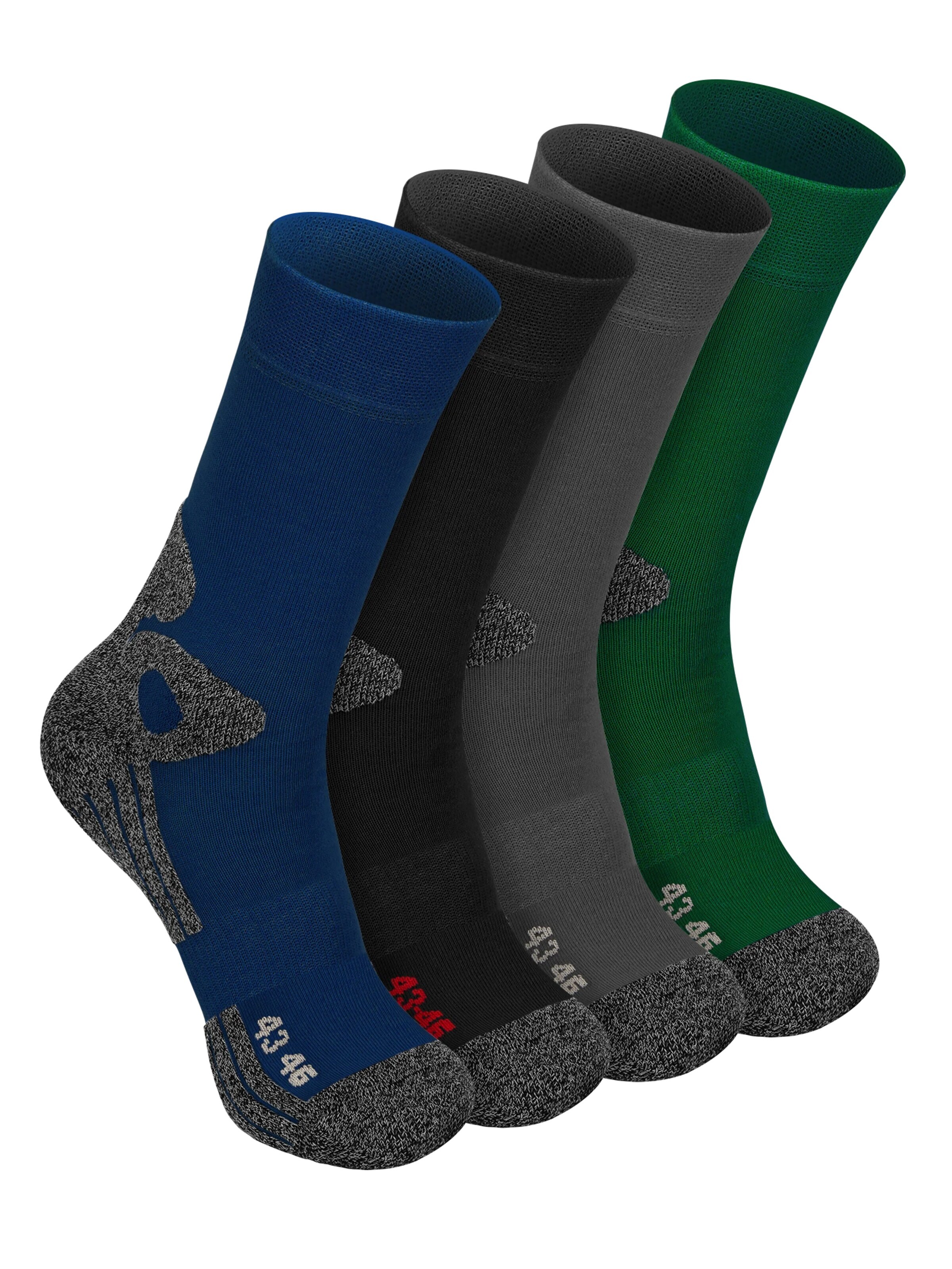 celodoro Athletic Socks 'Trekking Exclusive' in Mixed colors: front
