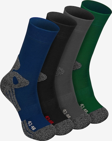 celodoro Athletic Socks 'Trekking Exclusive' in Mixed colors: front
