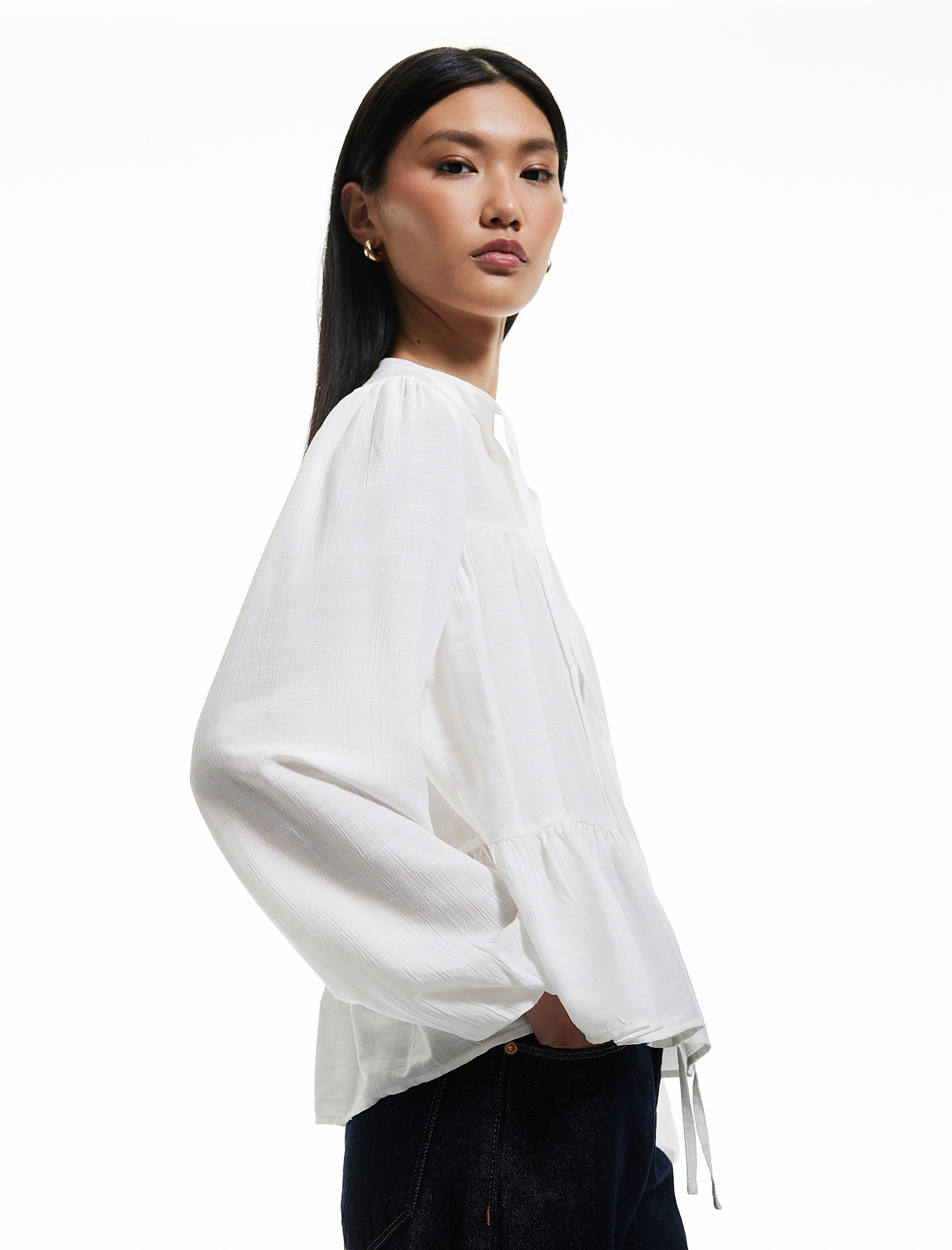 Koton Bluse in Weiß