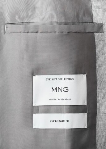 MANGO MAN Super Slim Fit Sakko 'Paris' in Grau