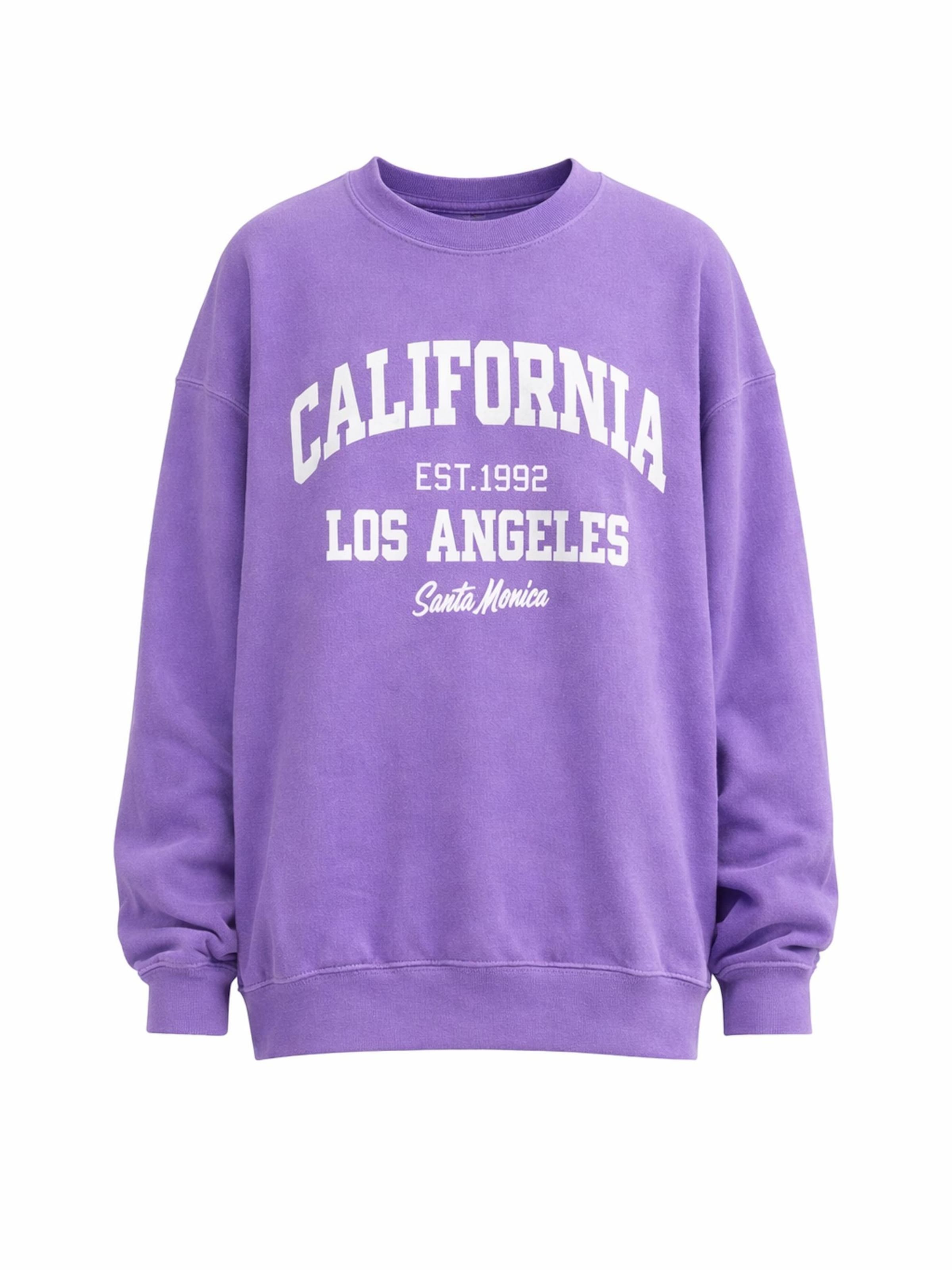 Worldclassca Sweatshirt‌‌‌‌‌‌ in Lila: Vorderseite