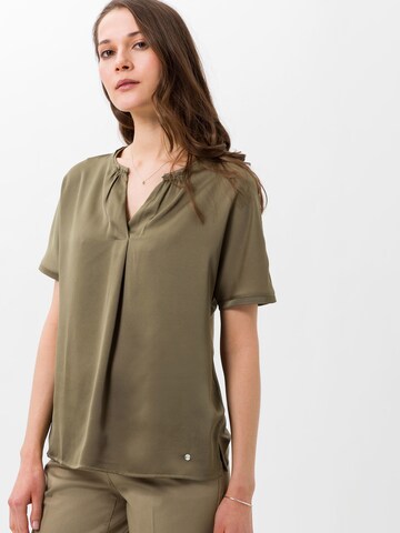 BRAX Blouse 'Caelen' in Groen: voorkant