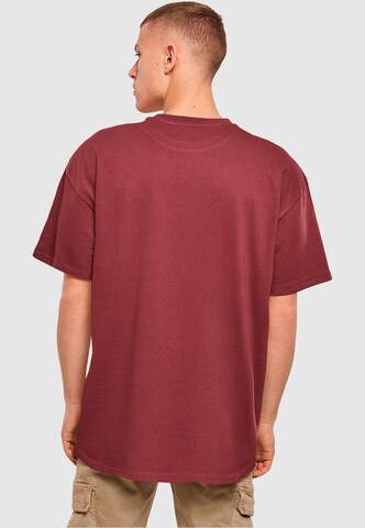 Merchcode Shirt 'Thin Lizzy - Whiskey Amended' in Red