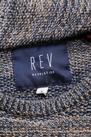 revelation Baumwoll-Pullover L in Blau