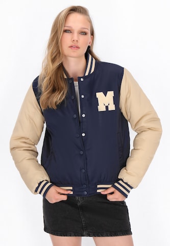 myMo ROCKS Between-season jacket in Blue: front