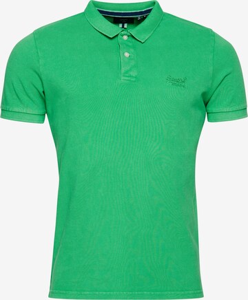 T-Shirt Superdry en vert : devant