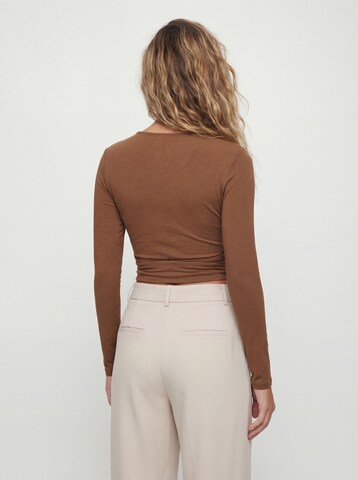 studioselect Shirt 'Aurea' in Braun