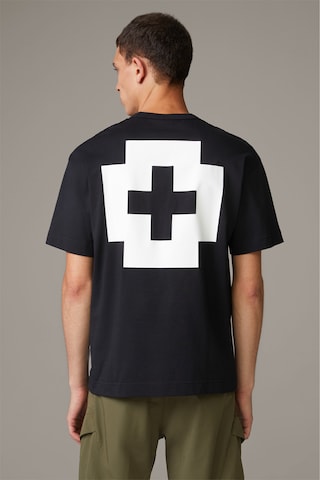 STRELLSON T-Shirt ' Roux ' in Schwarz