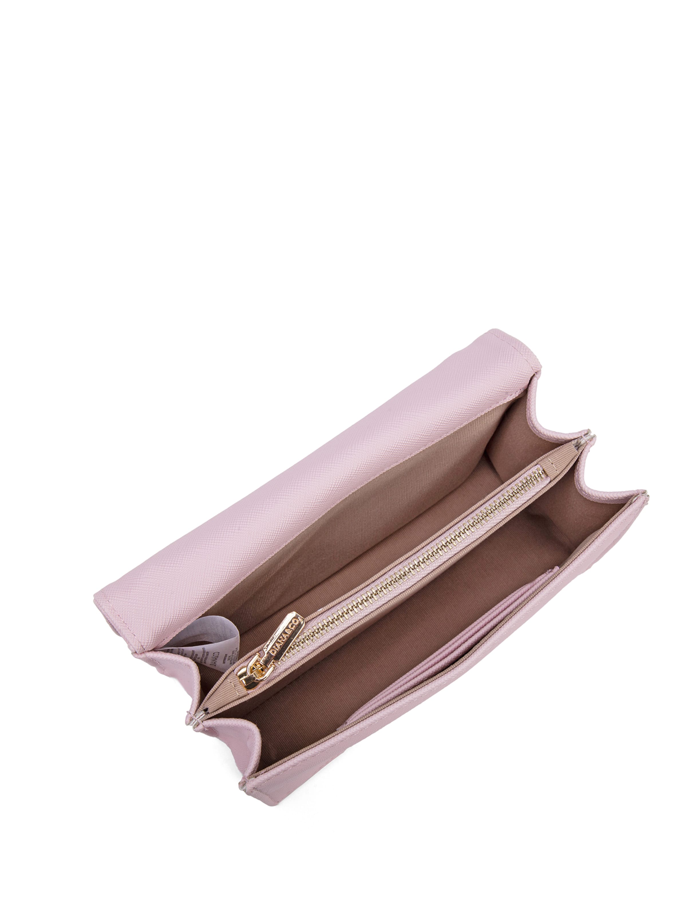 Borsa a tracolla 'Borsa a Tracolla Donna Diana&Co Poliestere Bottone Magnetico Tracolla Catena Rimovibile' di Diana&Co. in rosa