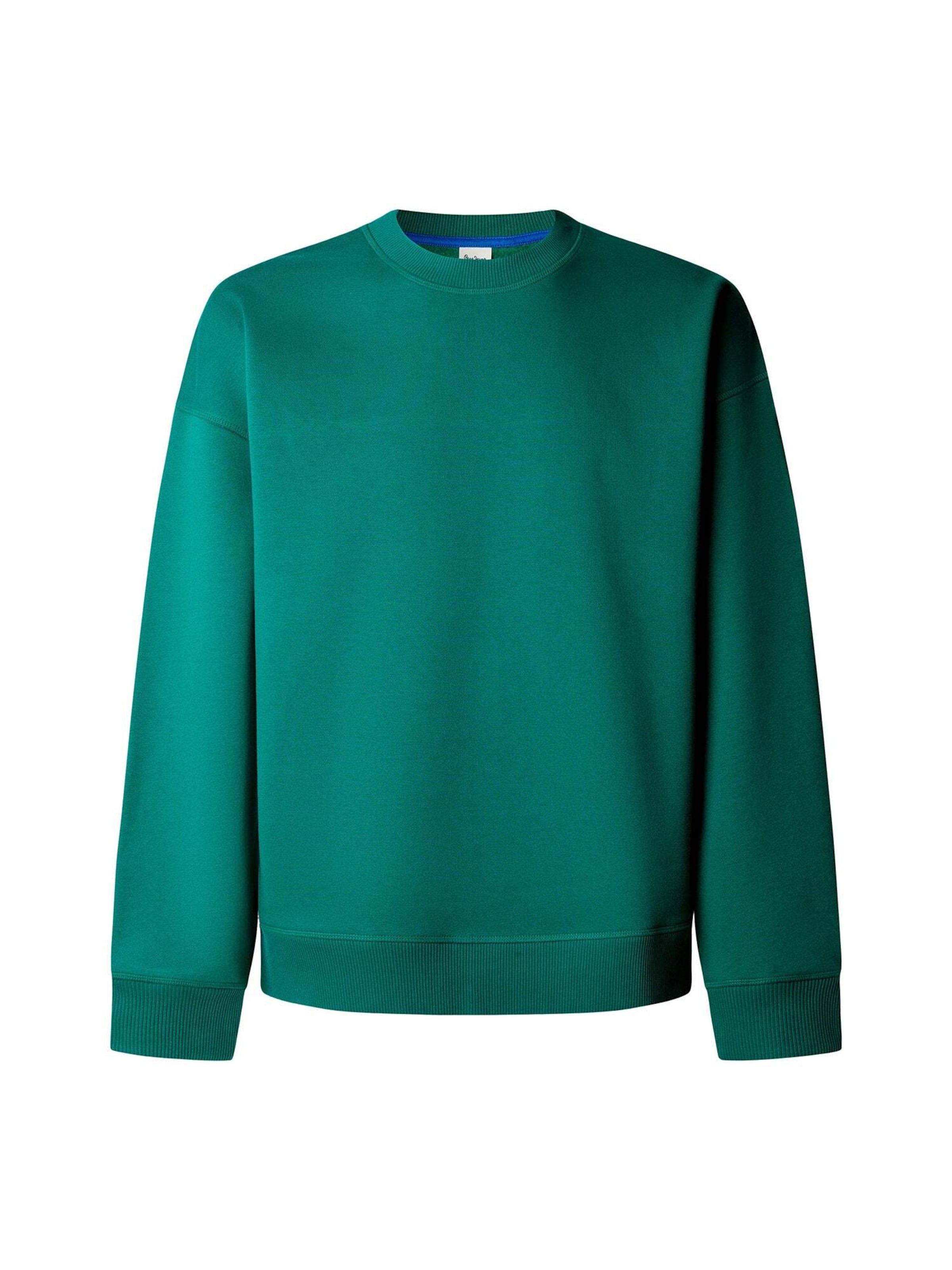 Pepe Jeans - Sudadera en verde: frente