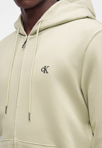 Calvin Klein Jeans - Casaco em moletão em verde